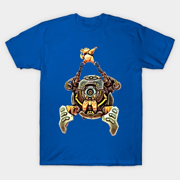 Overwatch Wrecking Ball T-Shirt by Green_Shirts